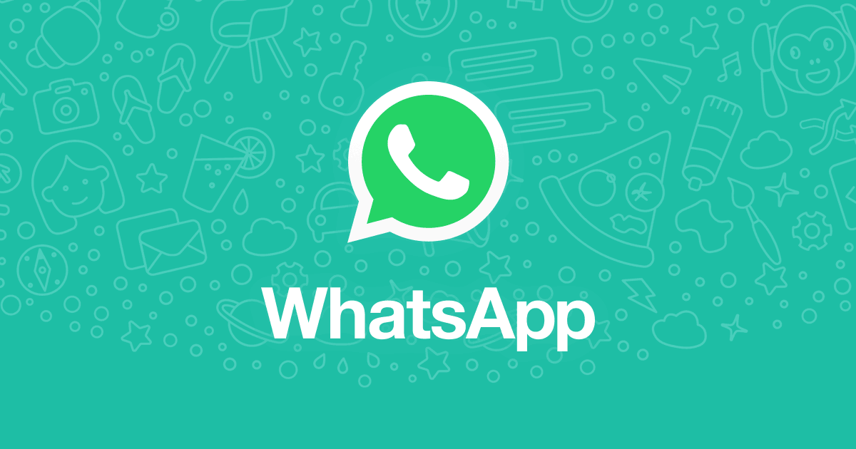 Imagem mostra o logotipo do whatsapp