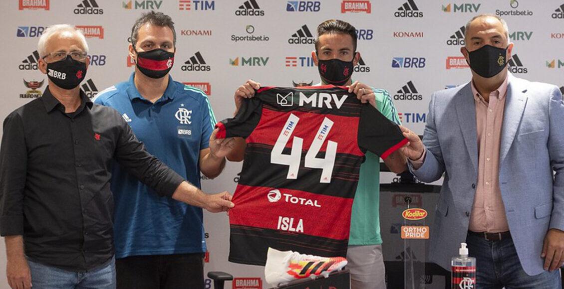 Mauricio Isla, reforço do Flamengo