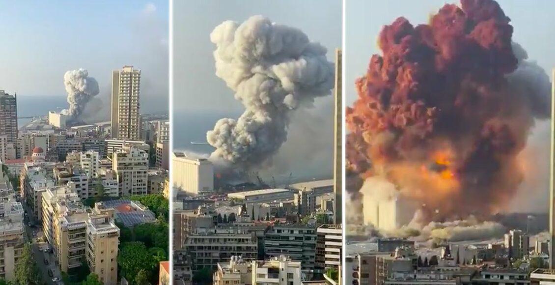 Maiores explosões do mundo - Beirute