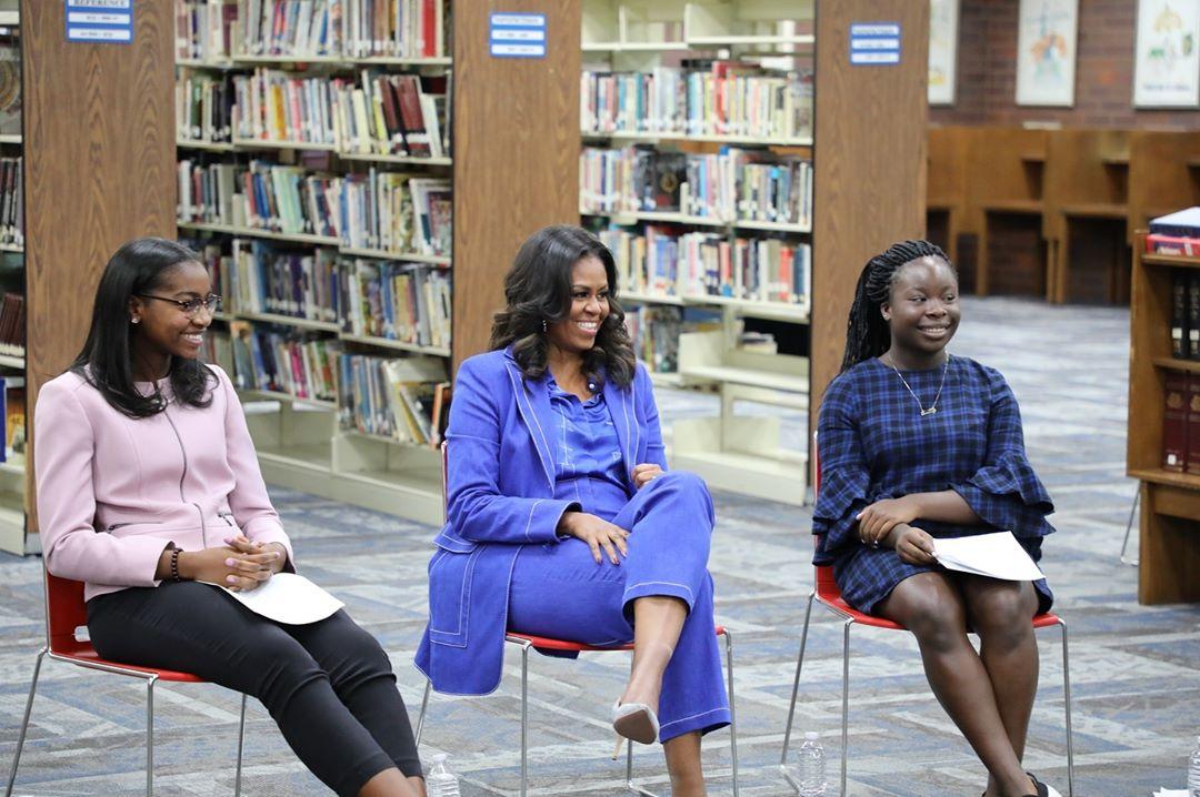 Palestra com michelle obama