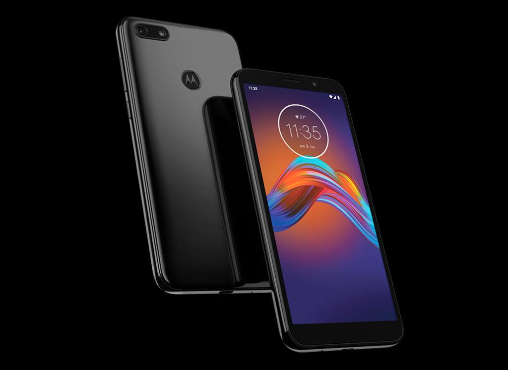 Imagem de diculgação do smartphone moto e6 play