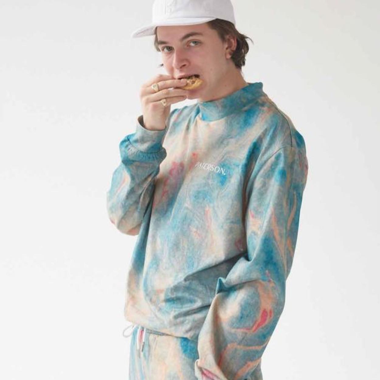 Conjunto de tie dye masculino