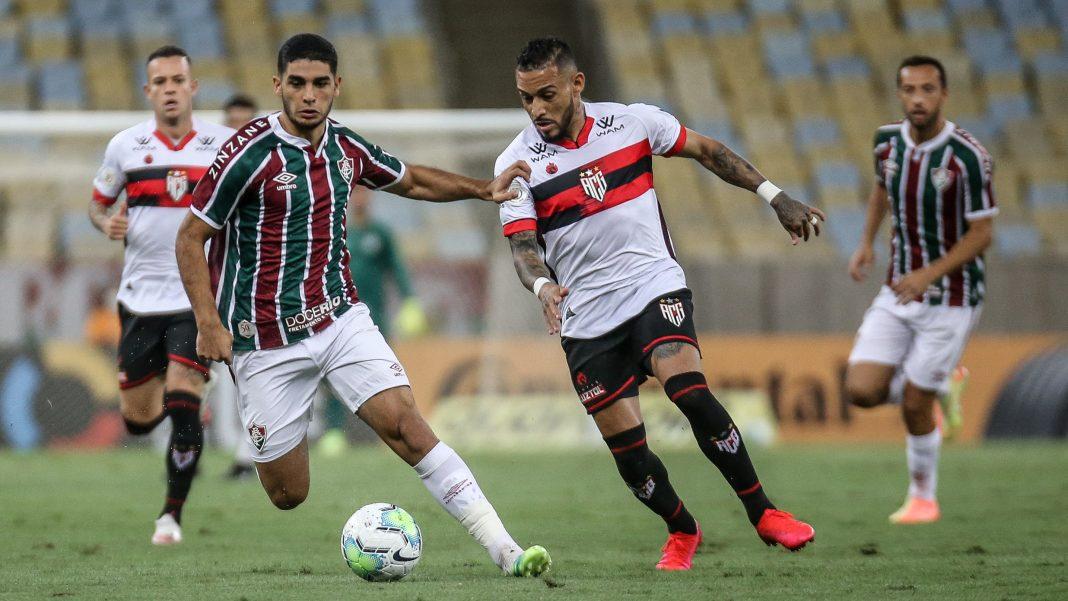 Fluminense venceu jogo de ida diante do atlético go por 1 a 0