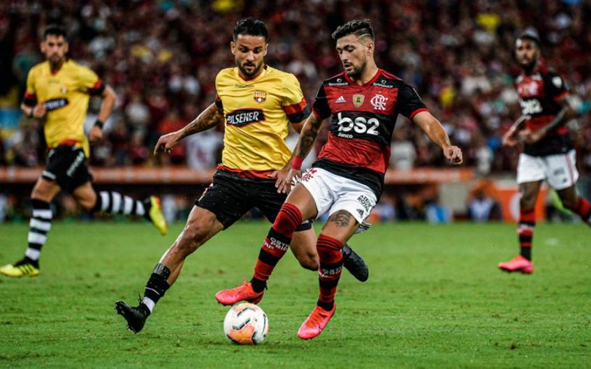 Flamengo joga contra o barcelona de guayaquil