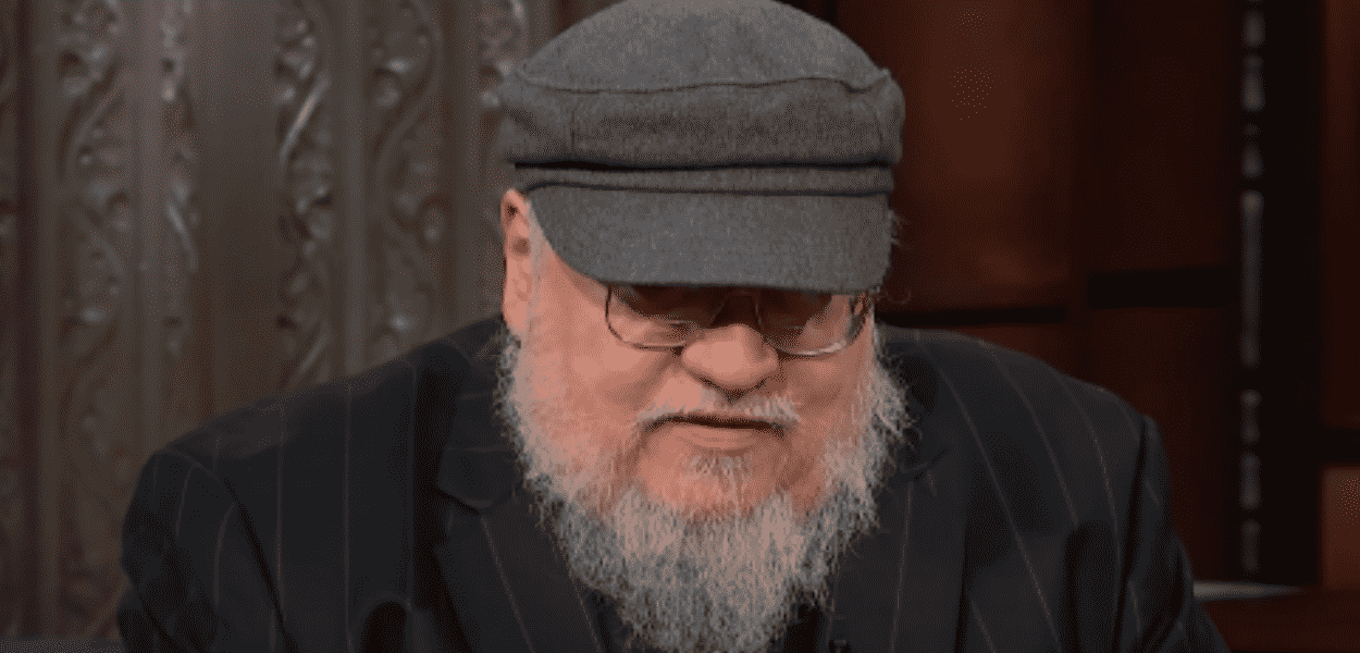 George r. R. Martin fonte the late show with stephen colbert