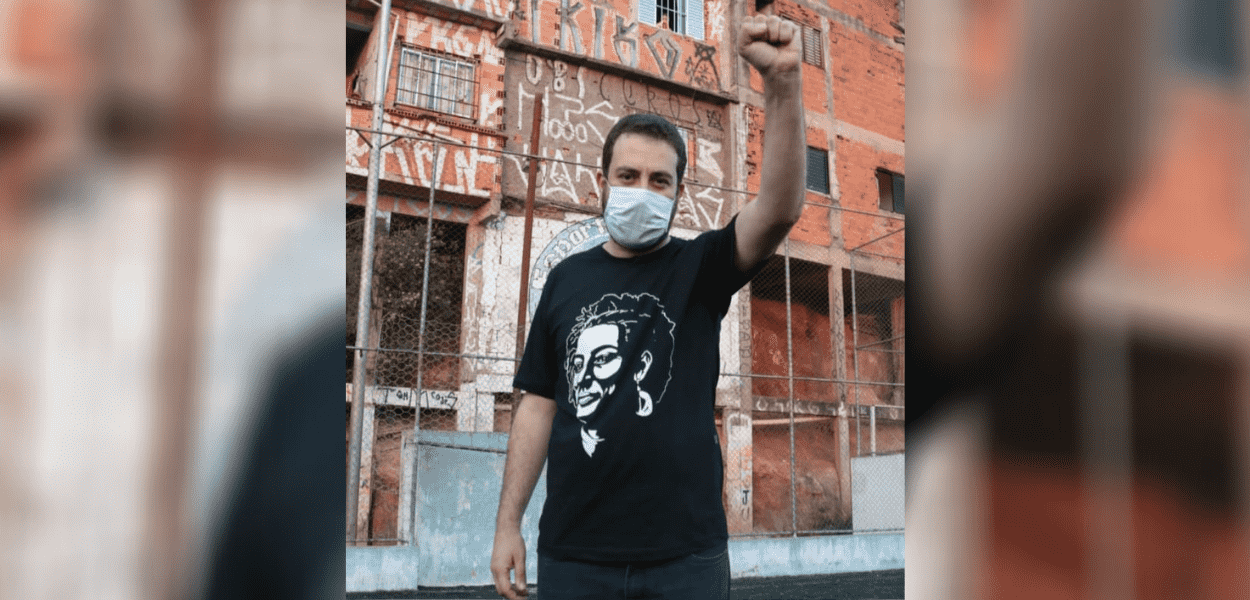 Guilherme boulos, candidato do psol à prefeitura de sp nas eleições 2020