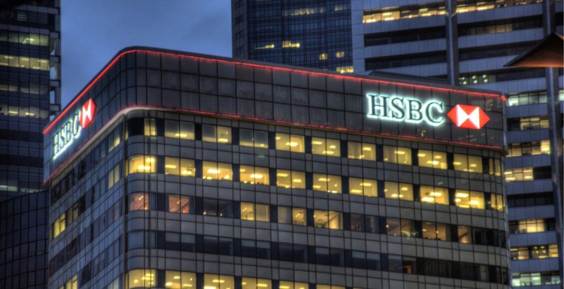 mat´ria sobre o HSBC que diz não usar bitcoin em suas operações de gestão de fortunasSede do HSBC, envolvido em novo escândalo