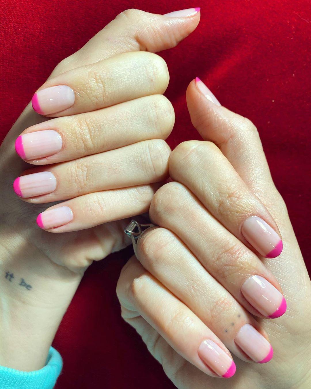 Nail art da julia faria (foto: @juliafaria/instagram/reprodução)