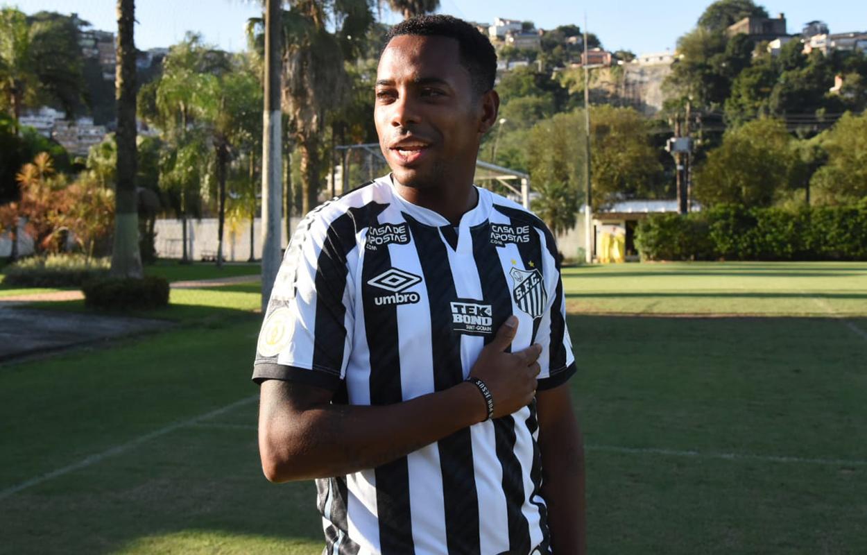 Robinho no santos