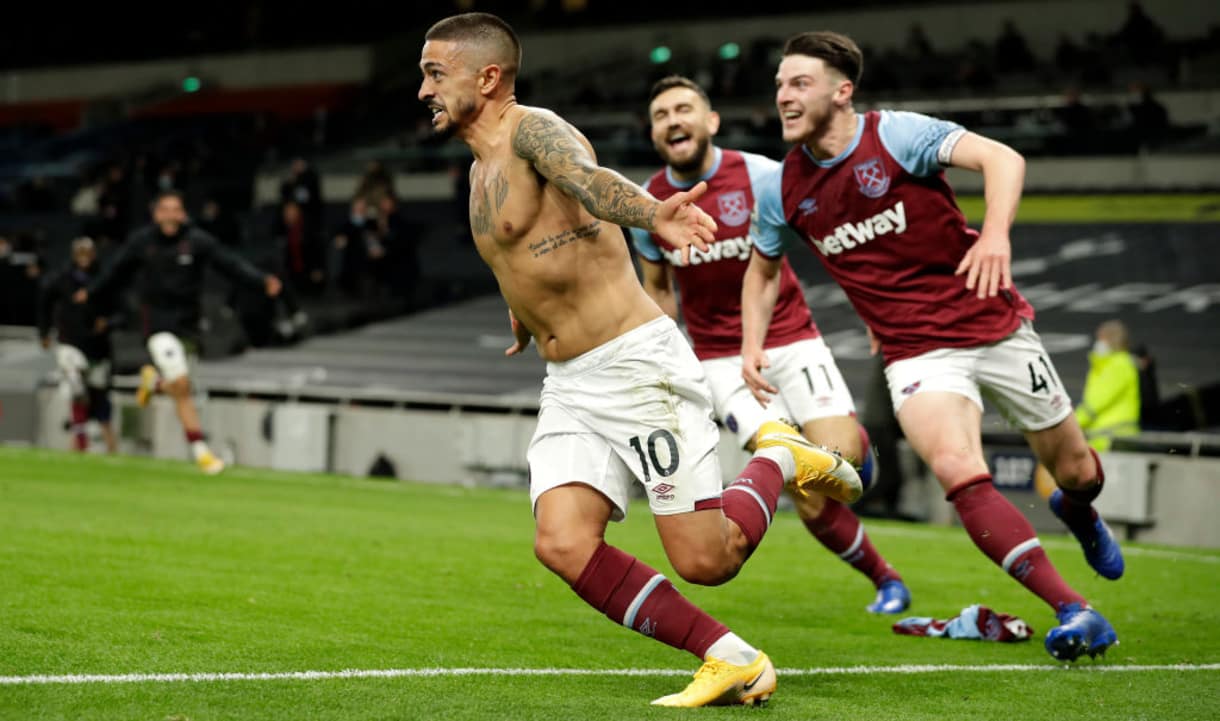 West Ham e Tottenham ficam no empate no Inglês