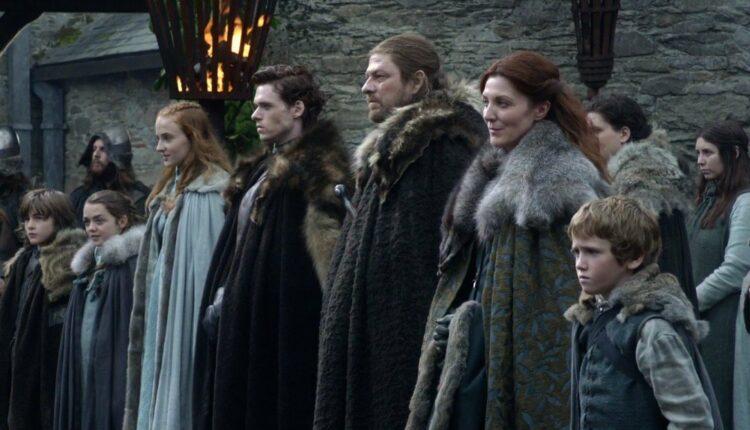 Família stark em game of thrones