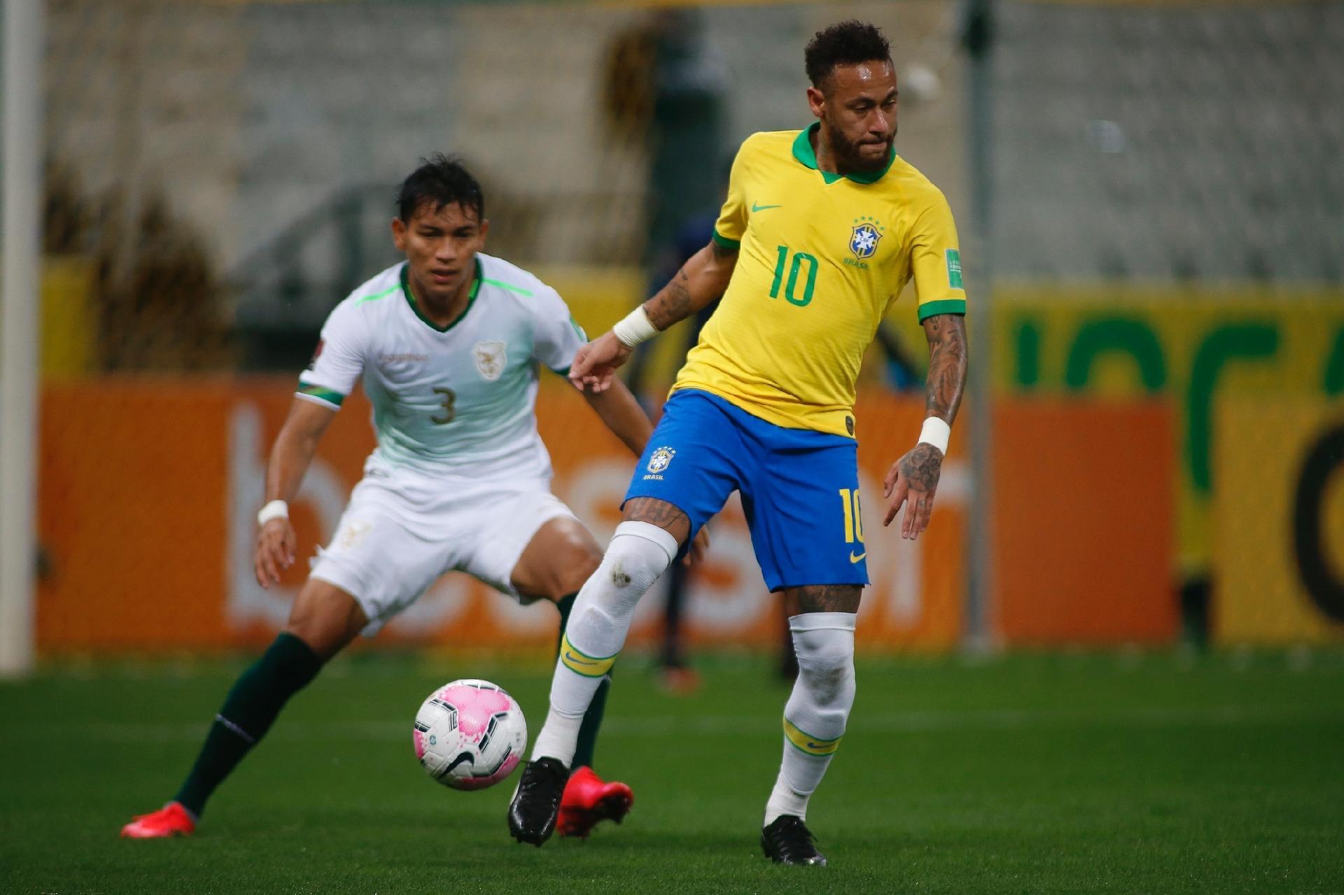 Neymar dá duas assistências em estreia do brasil nas eliminatórias sul-americanas