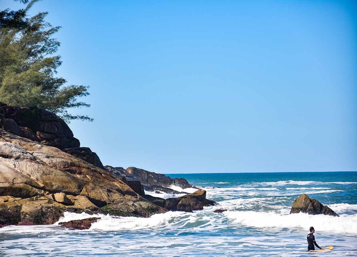 As melhores praias de agito floripa