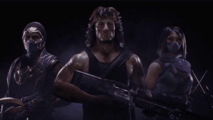 Rambo está entre as novidades do game Mortal Kombat 11 Ultimate. Foto: reprodução