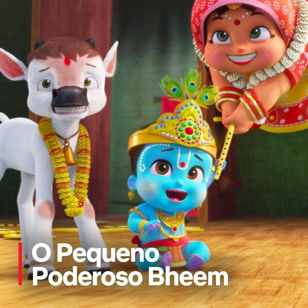 Imagem mostra o pequeno poderoso bheem