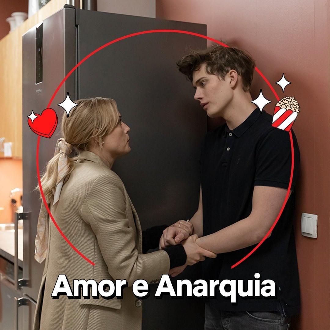 Imagem mostra personagens da série amor e anarquia