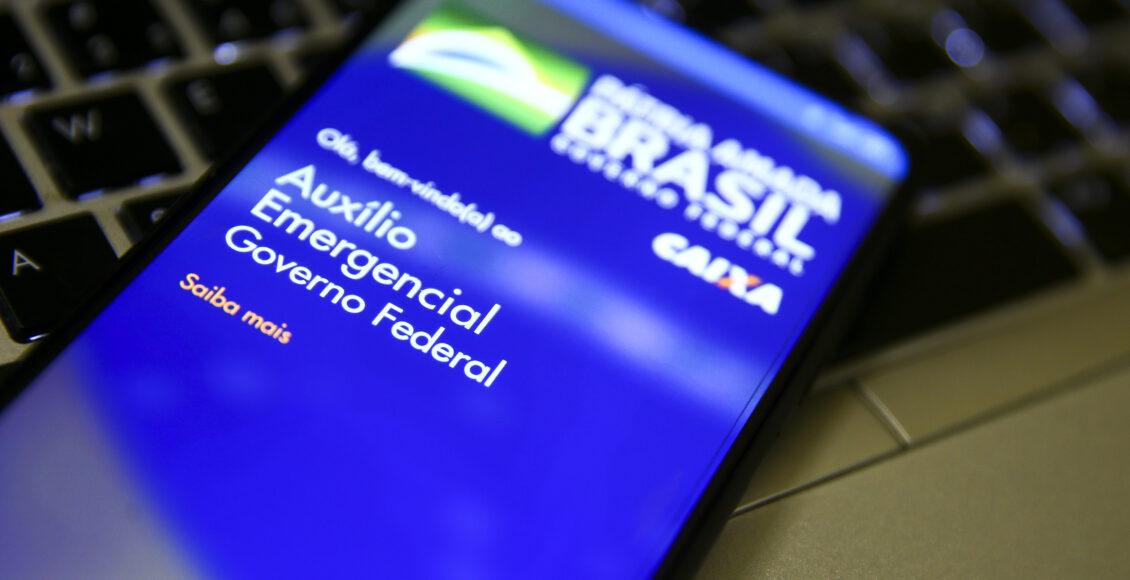 Aplicativo auxílio emergencial do Governo Federal.