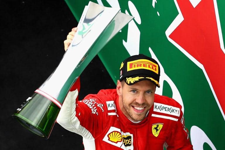 Vettel, piloto da ferrari