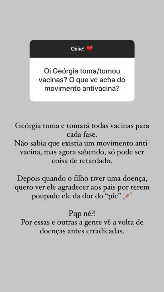 Heloisa bolsonaro critica movimento antivacina dizendo que é 'coisa de retardado'