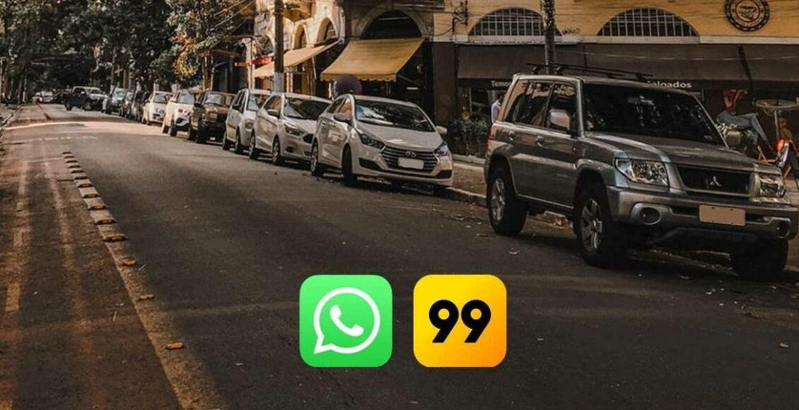 Pedir 99 pelo whatsapp, agora é possível