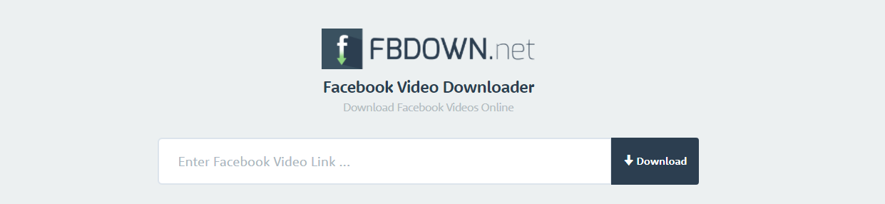 Fbdown e uma das melhores ferramentas online para baixar seus videos do facebook