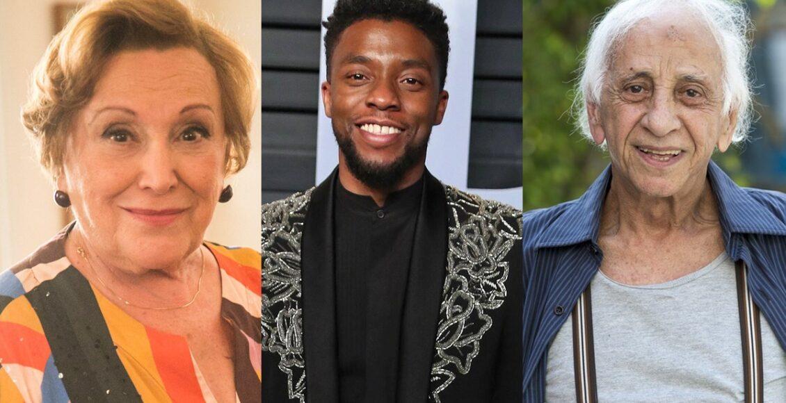 Nicette Bruno, Chadwick Boseman e Flávio Migliaccio - Famosos que morreram em 2020