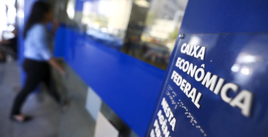 Agência da Caixa. Saque do auxílio emergencial