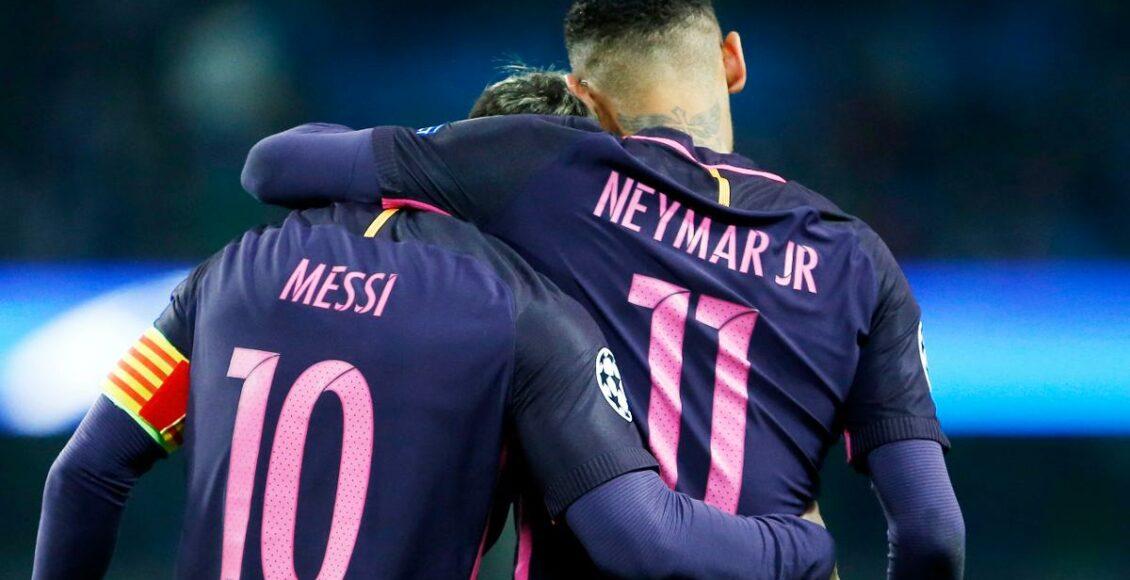 Messi e Neymar no Barcelona