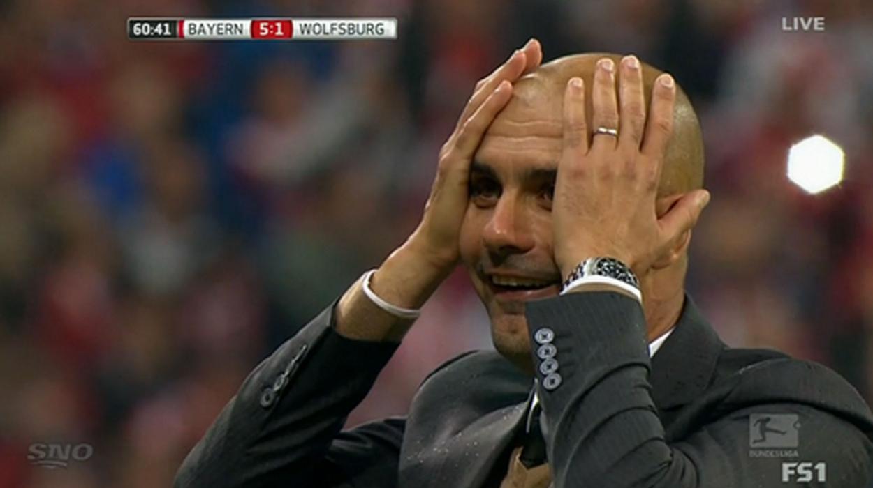 Peo guardiola no bayern de munique