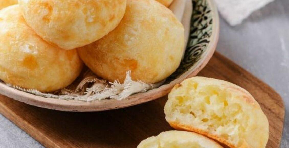 Imagem mostra pão de queijo