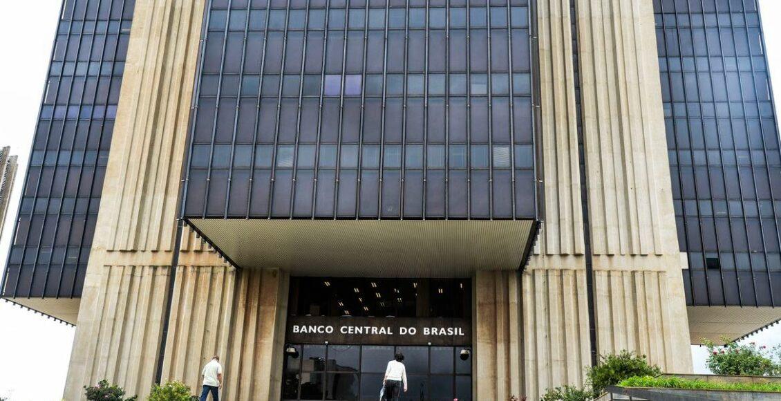 Foto de fachada do Banco Central do Brasil.