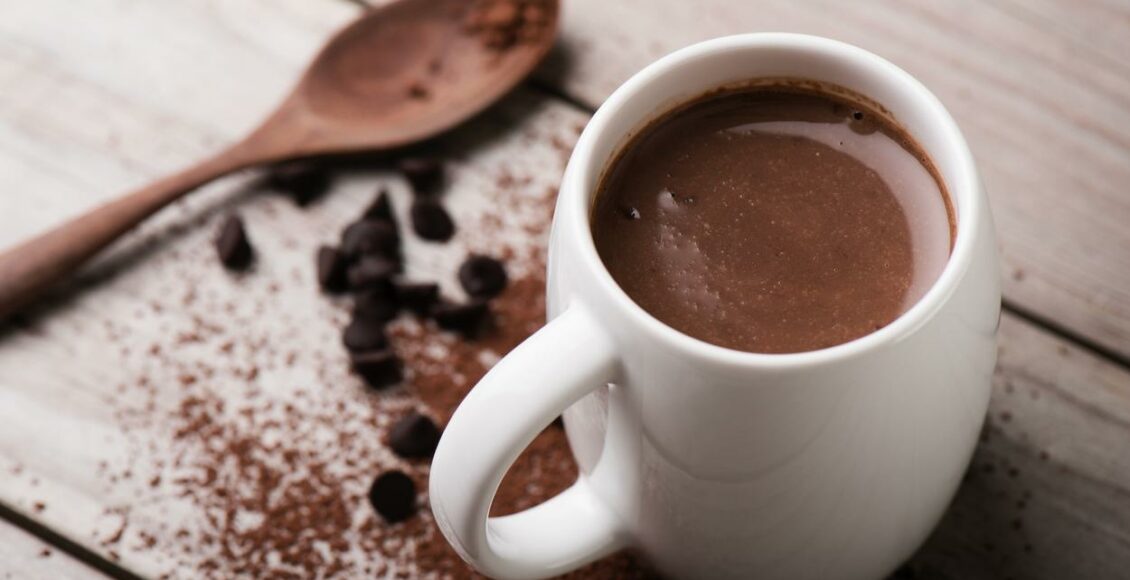 chocolate quente fit