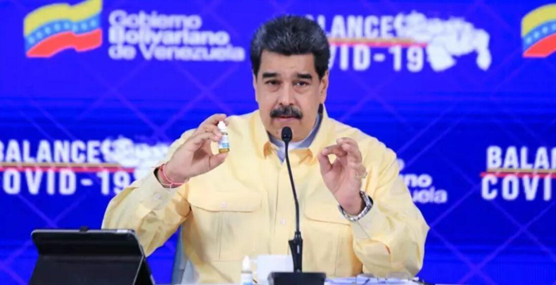 Maduro apresenta 'gotas milagrosas'