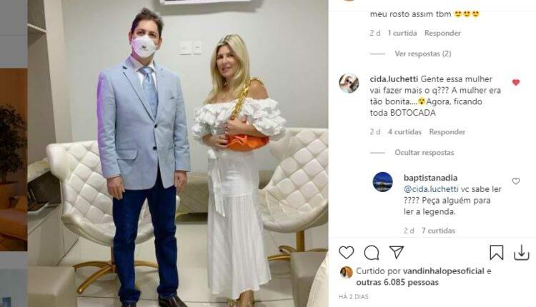 Ex-bbb fez publicação no instagram