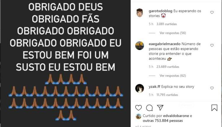 Post de mc livinho