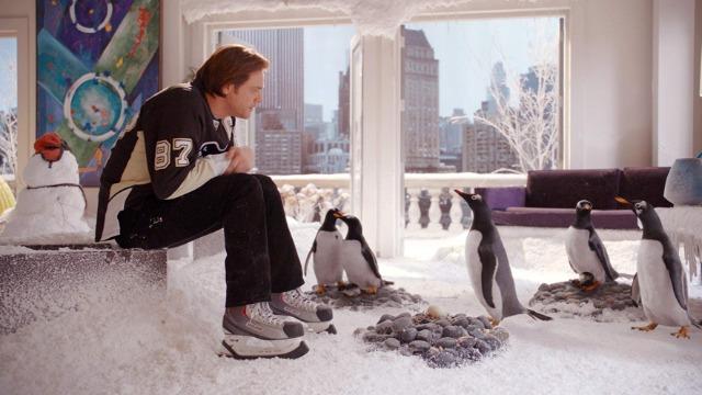 Filme Os Pinguins do Papai da sessão da tarde de hoje