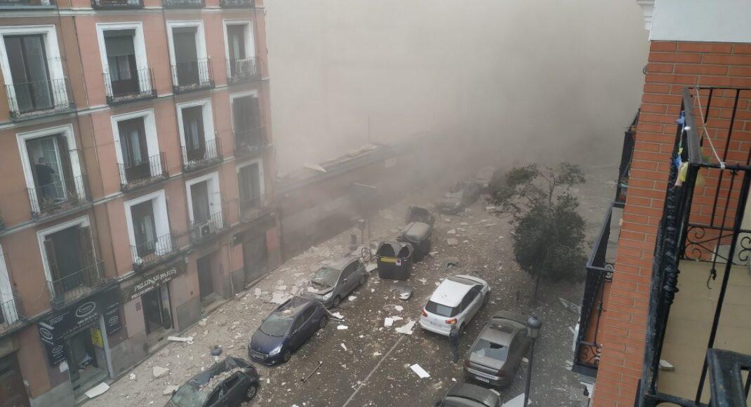 explosão madrid