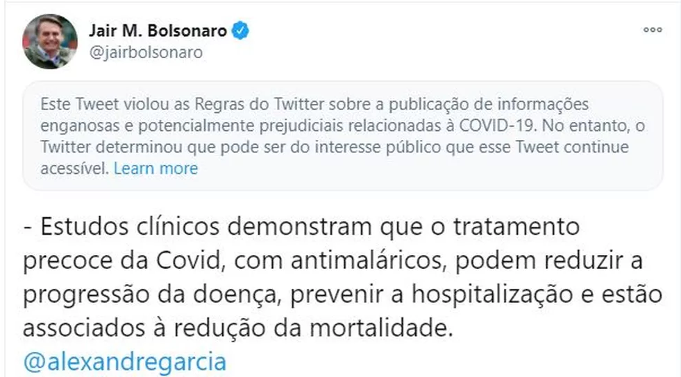 Twitter jair bolsonaro