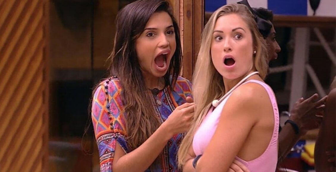 Na imagem Paula e Jéssica do BBB 18- Boninho confirma paredão falso do BBB 21