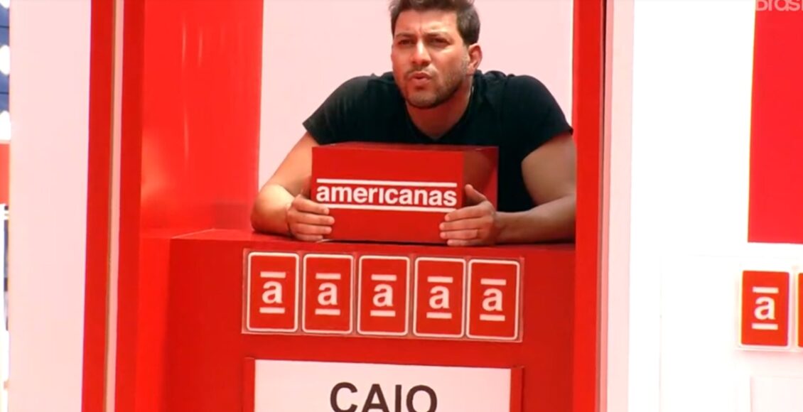 Na imagem, Caio Anjo da semana no BBB 21