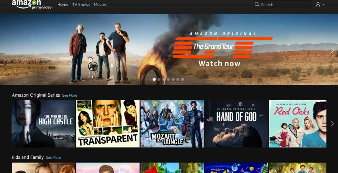 Amazon Prime Video, serviço de streaming