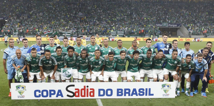 Palmeiras conquistou copa do brasil pela última vez em 2015