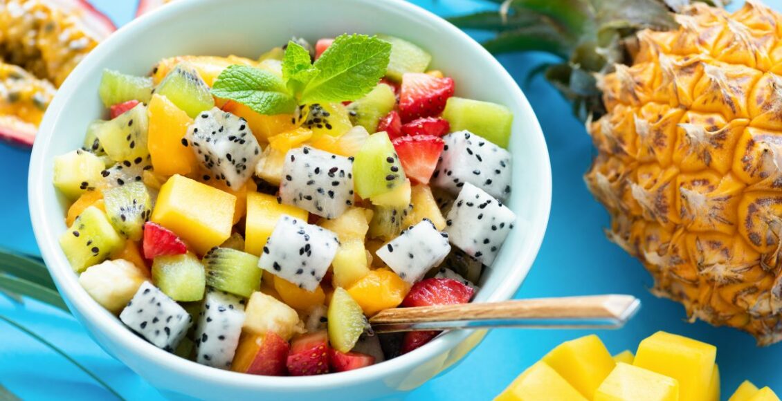 salada de frutas gourmet