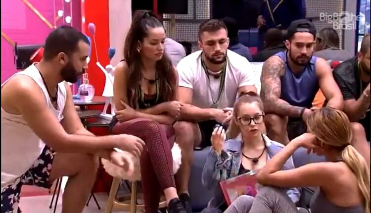 Sorteio na sala do bbb