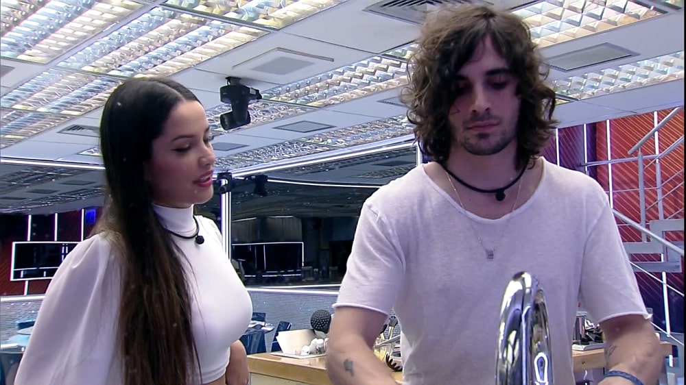 Juliette e Fiuk no BBB21