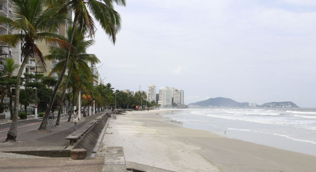 Previsão do tempo litoral paulista: final de semana será de chuva e calor