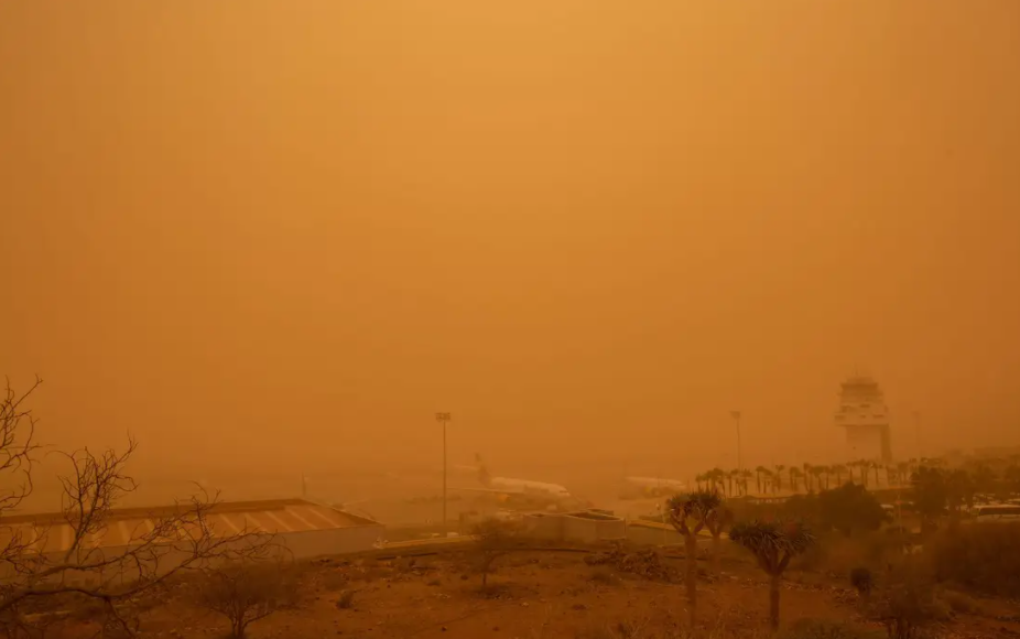 tempestade de areia