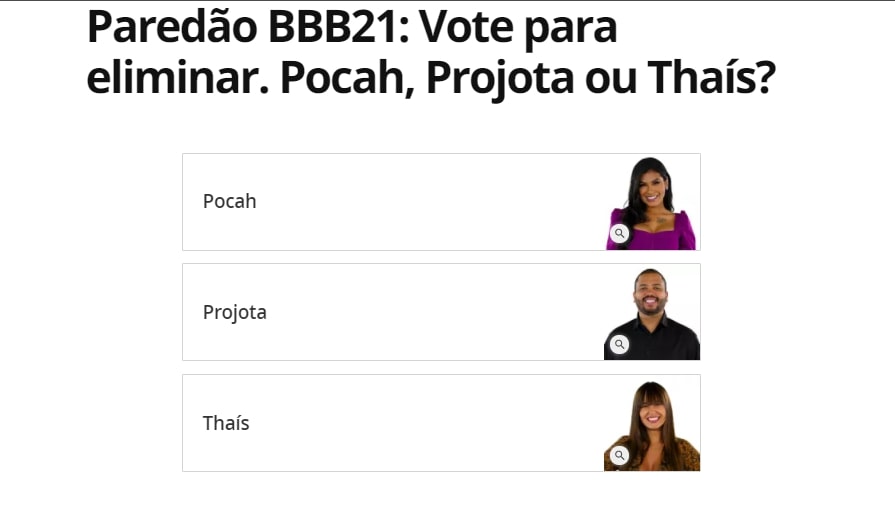 Como votar bbb21