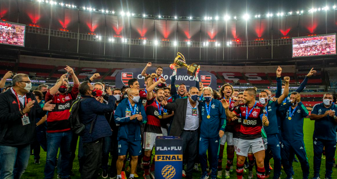 Flamengo venceu Campeonato Carioca em 2020, diante do Fluminense