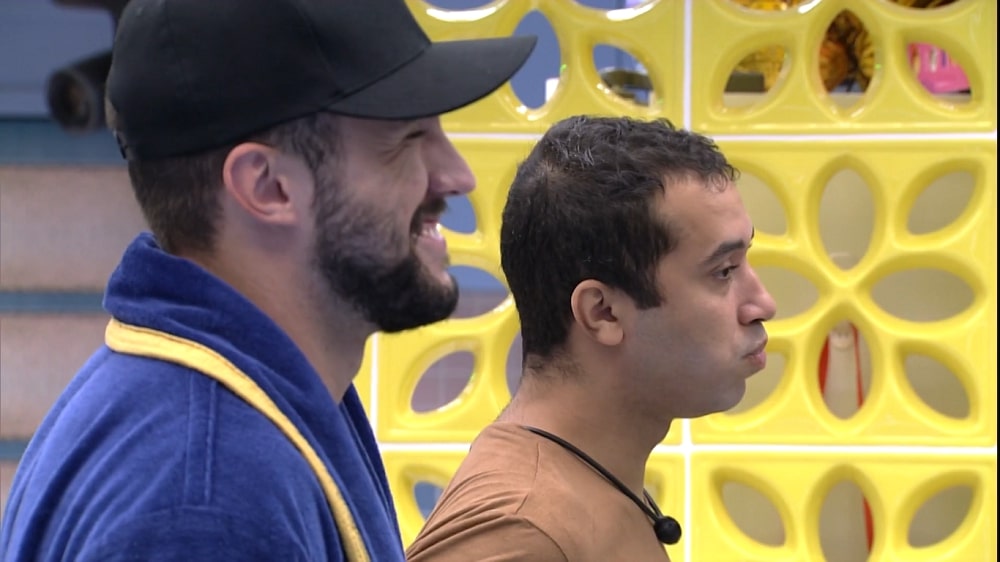 Arthur e Gilberto no BBB21